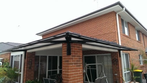 Canter Lever Twin wall Polycarb awnings - Image 4