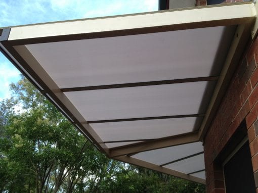 Canter Lever Twin wall Polycarb awnings - Image 7