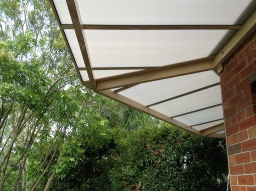 Canter Lever Twin wall Polycarb awnings - Image 8