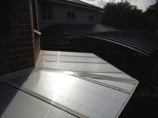 Canter Lever Twin wall Polycarb awnings - Image 3