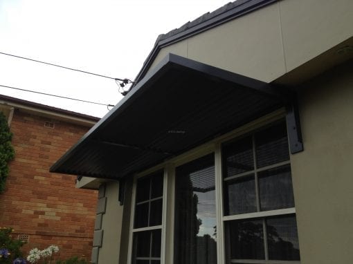 Canter Lever Louver with down fix blades