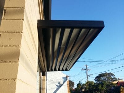 Slimline Canter Lever Louver 160mm Blade
