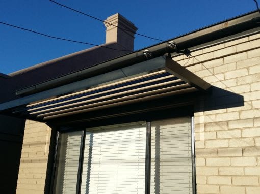Slimline Canter Lever Louver 160mm Blade