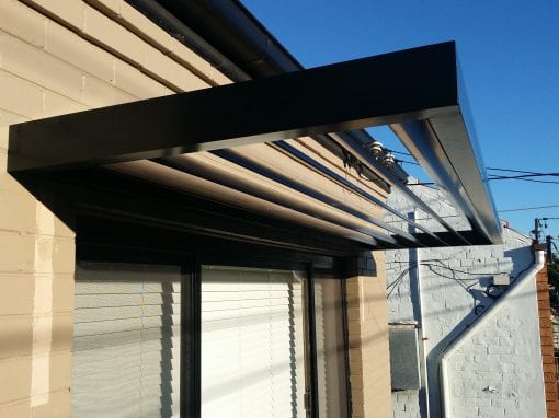 Slimline Canter Lever Louver 160mm Blade