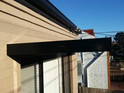 Slimline Canter Lever Louver 160mm Blade