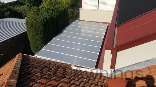 Roof Mounted twin wall Polycarb Patio