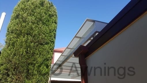 Roof Mounted twin wall Polycarb Patio