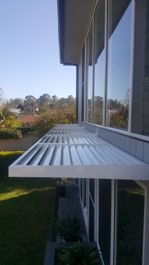 Canter Lever Louvers 8000x900