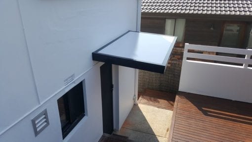 window door awning