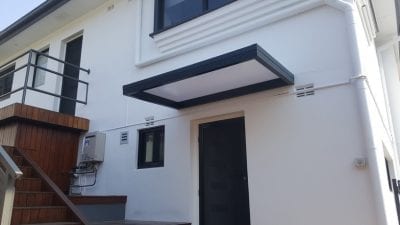 window door awning