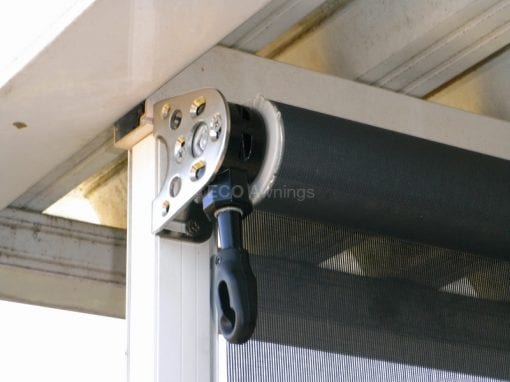 straight drop fabric awnings