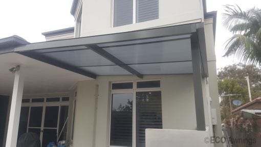 twinwall Polycarb Patio cover over BBq area