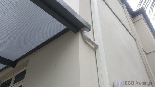 twinwall Polycarb Patio cover over BBq area