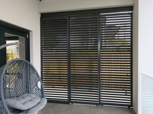 sliding Louver 85mm with adjustable Blades