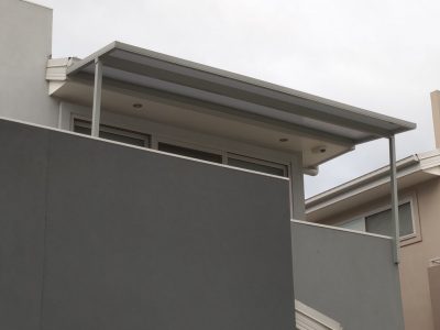 Slimline balcony awnings