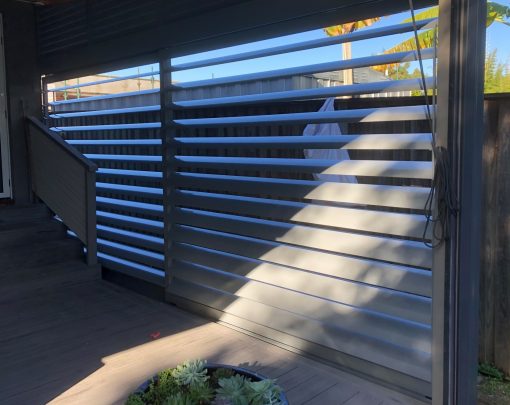 Sliding Adjustable 160mm Privacy Screen