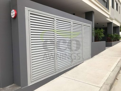 Louver door enclosure  for fire hydrant room - Image 7