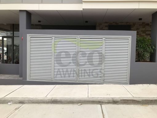 Louver door enclosure  for fire hydrant room - Image 4