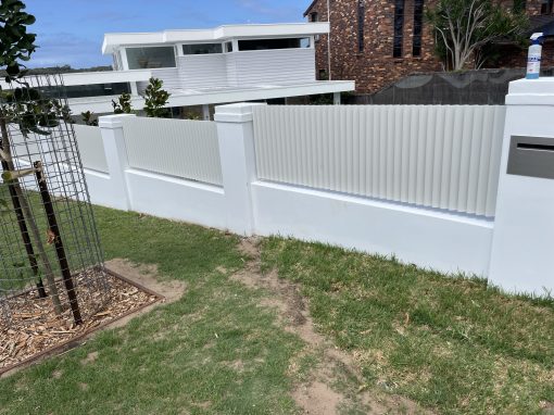 Angled Slat Fence and Gates - Image 8