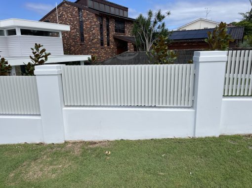 Angled Slat Fence and Gates - Image 7