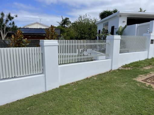 Angled Slat Fence and Gates - Image 6